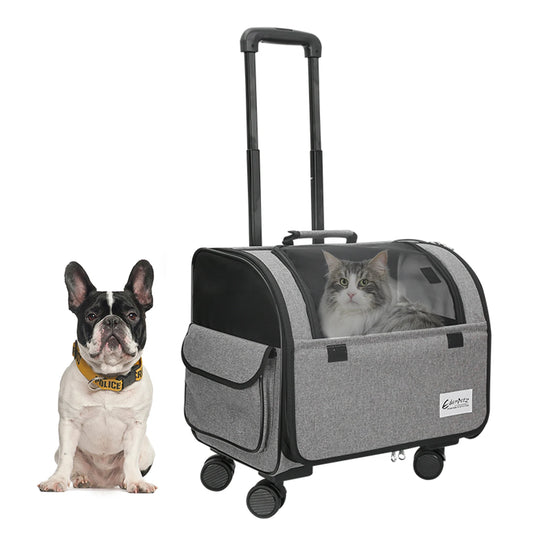 Pet Dog Cat Trolley 4 Universal Wheels