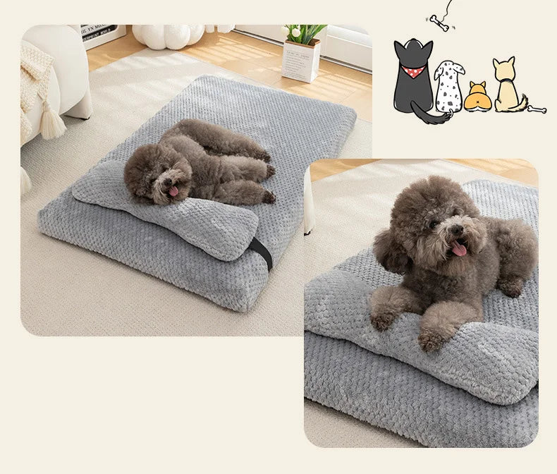 Dog Bed with Large Dog , Cat Bed Warm