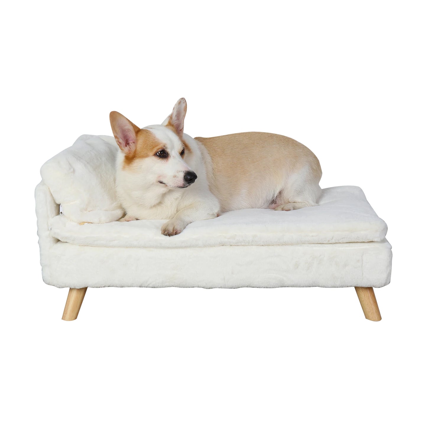 Nordic Pet Stool Bed with Cozy Pad Waterproof