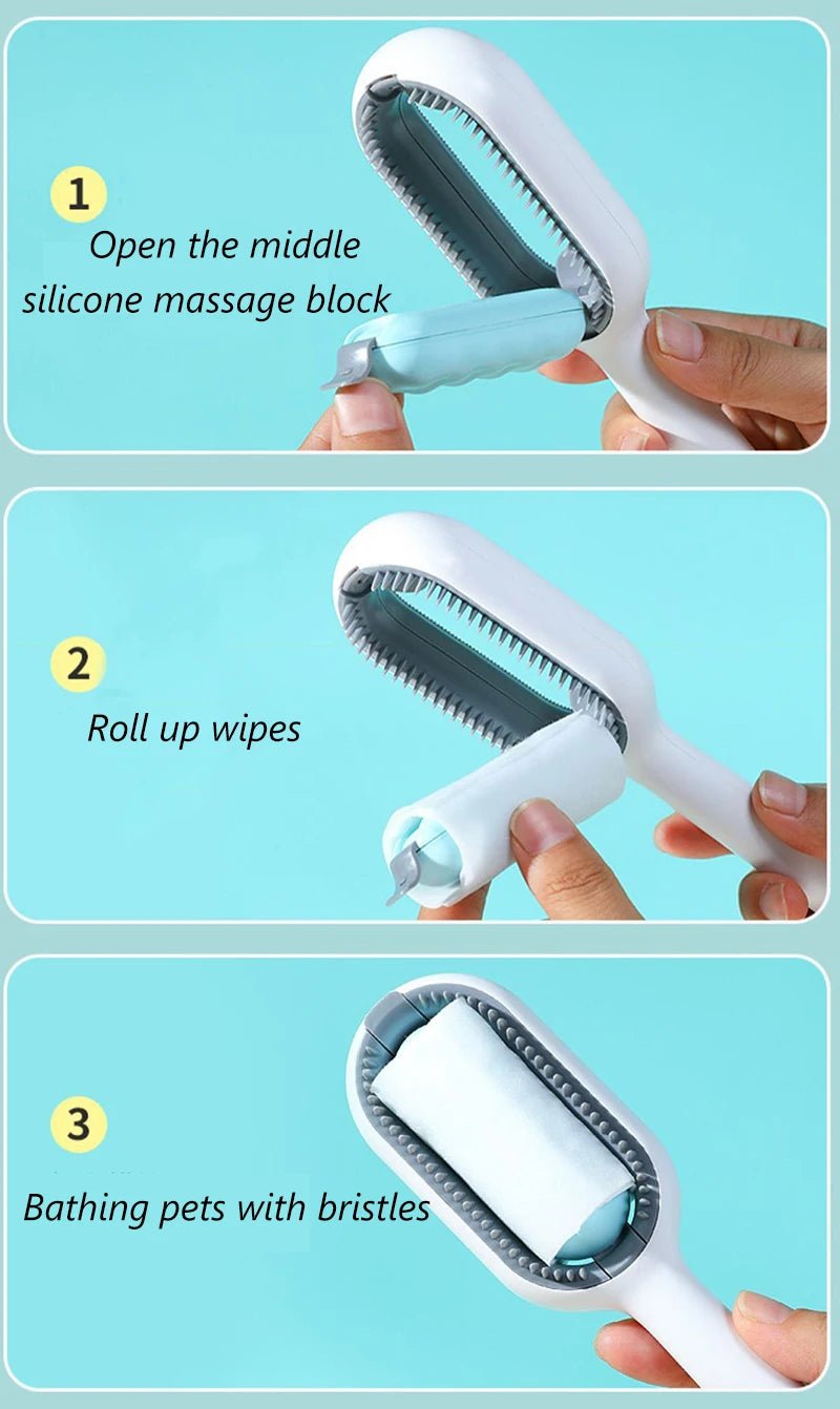 Double Sided Hair Removal Brushes for Cat Dog