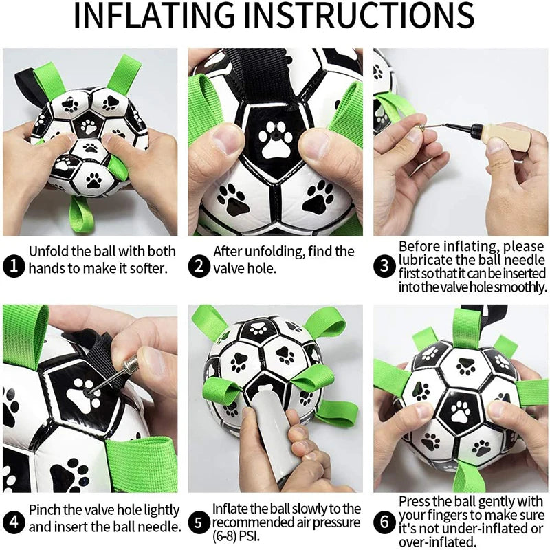 Kimpets Dog Interactive Football Toys