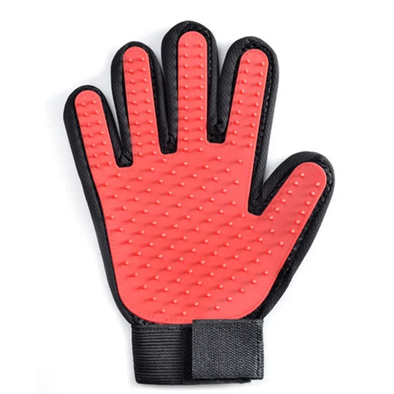 Pet Grooming Glove Gentle Efficient Pet Hair Remover