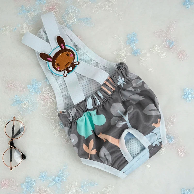 Cartoon Print Pet Dog Shorts