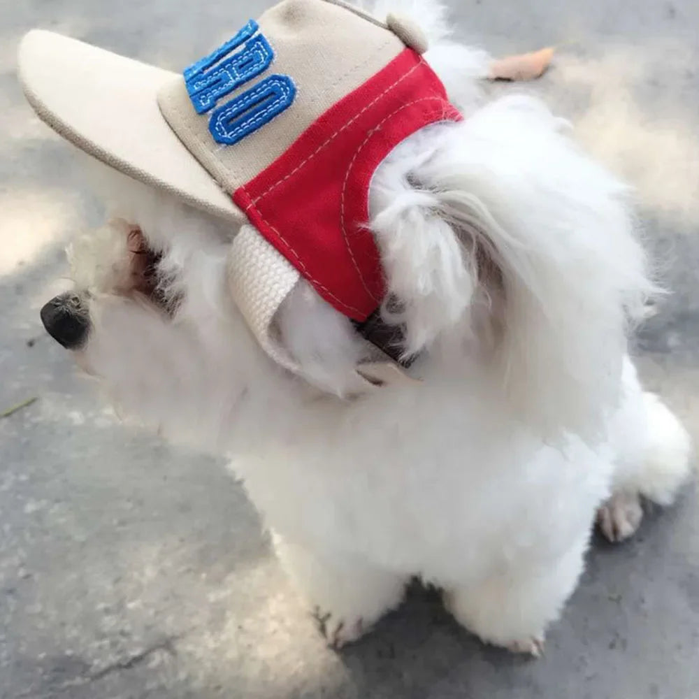 Baseball Visor Hat Summer Outdoor Pets