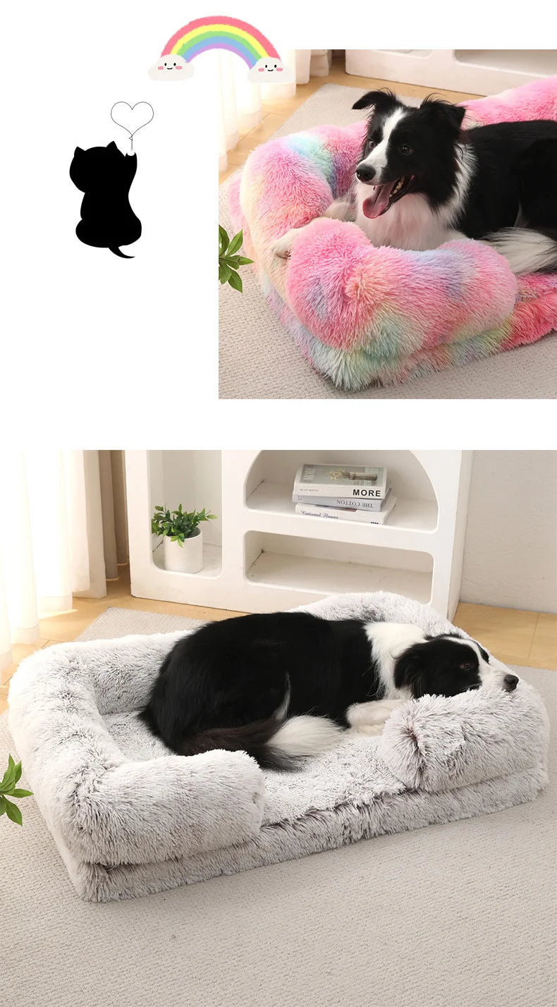 Dog Sleeping Bed Sofa Removable Pad Dog Small Large