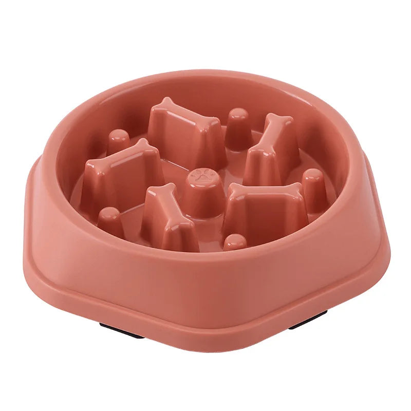 Pet Cat Dog Slow Food Bowl