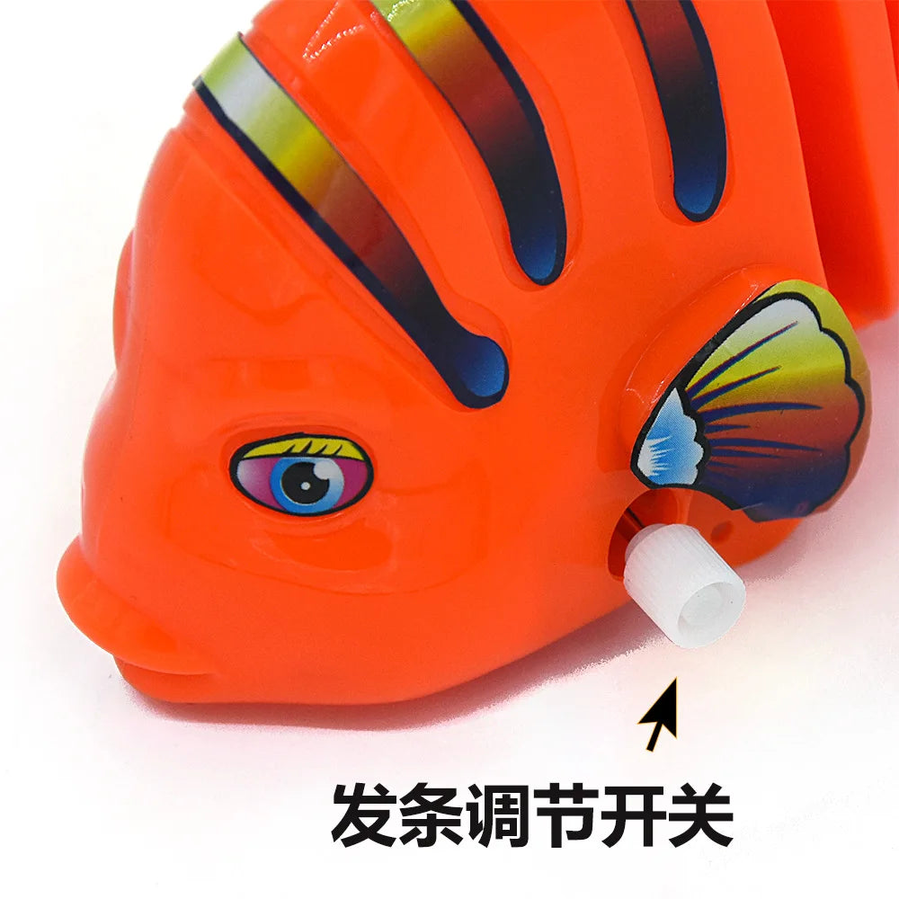 Pet Cat Toy Spring Swing Fish