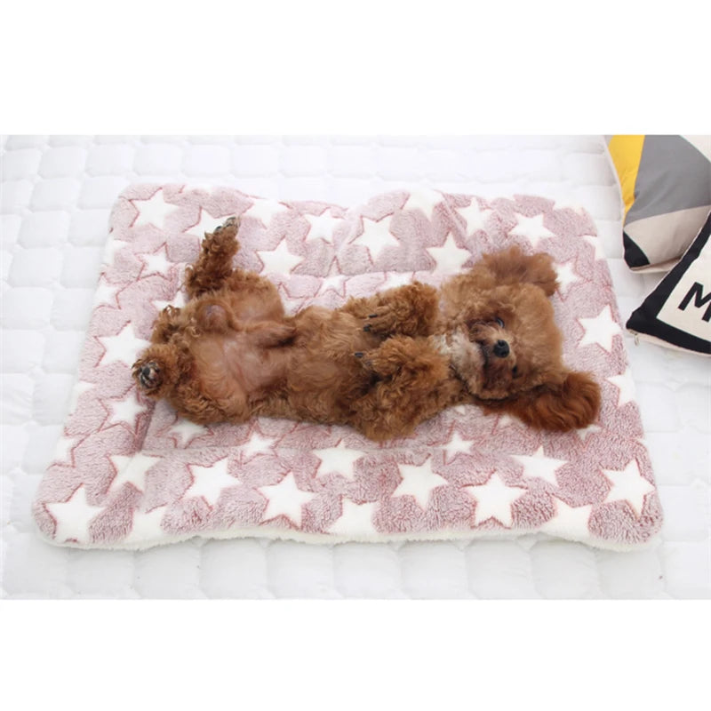 Soft Flannel Pet Blanket puppy Sleeping Cover Towel cushion for small Medium large dogs