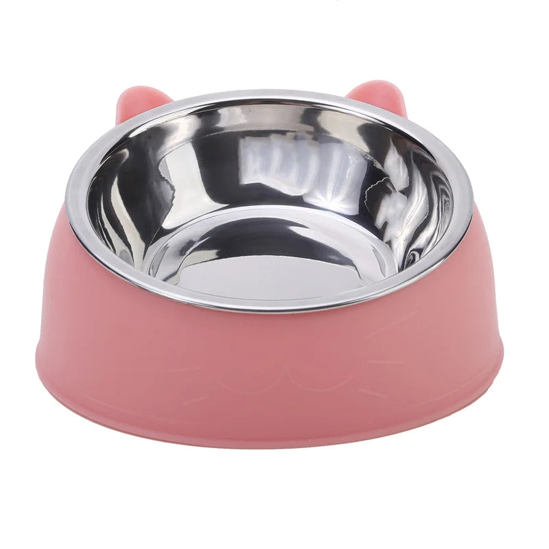 100ML Cat Dog Bowl 15 Degrees Raised Non Slip