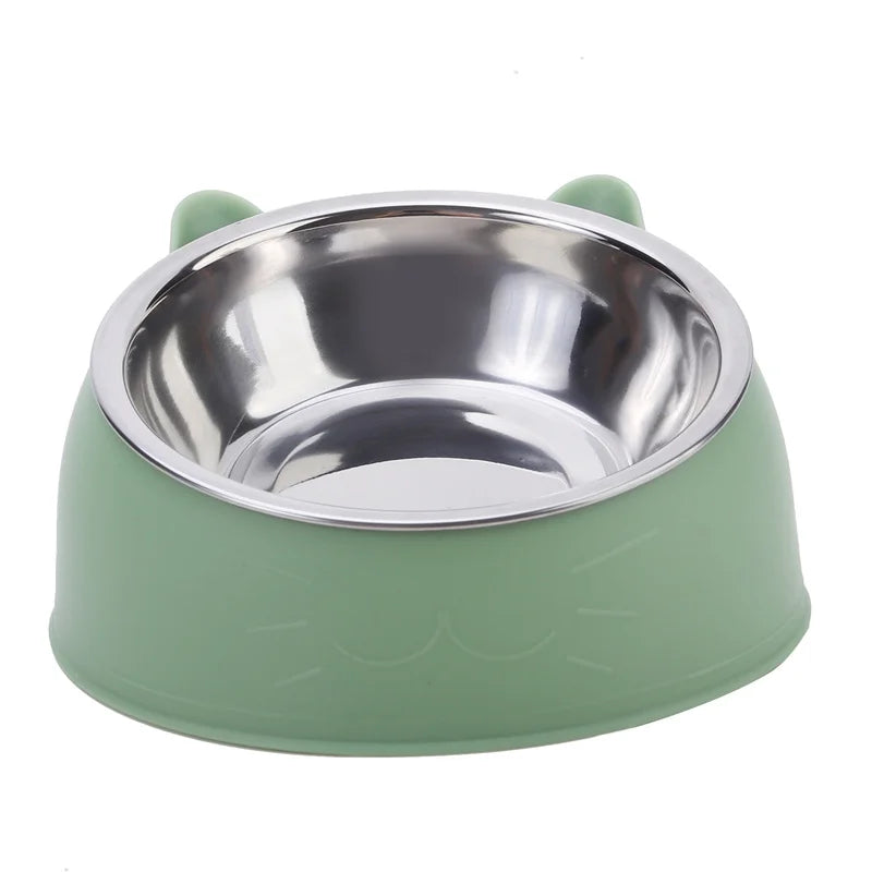 100ML Cat Dog Bowl 15 Degrees Raised Non Slip