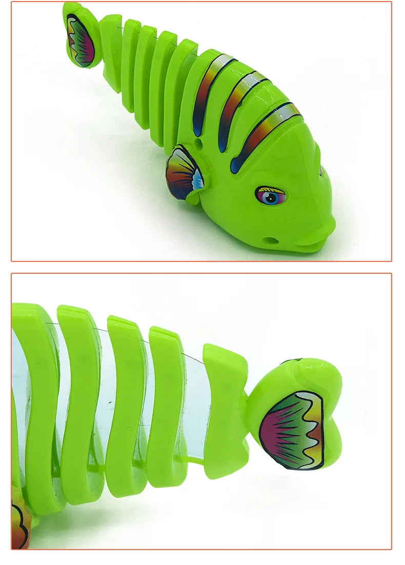 Pet Cat Toy Spring Swing Fish