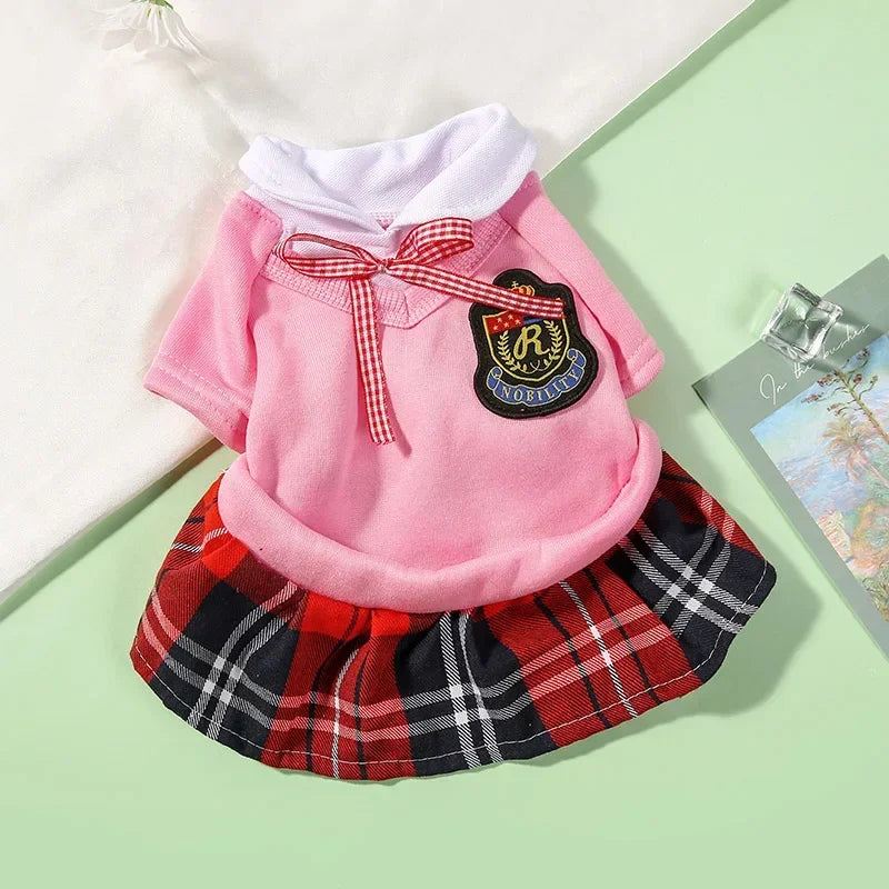 Pet Dog Uniform Clothes for Small Medium Dogs