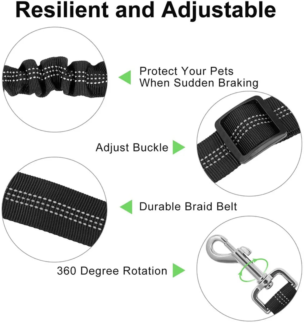 Adjustable Dog Car Seat Belt