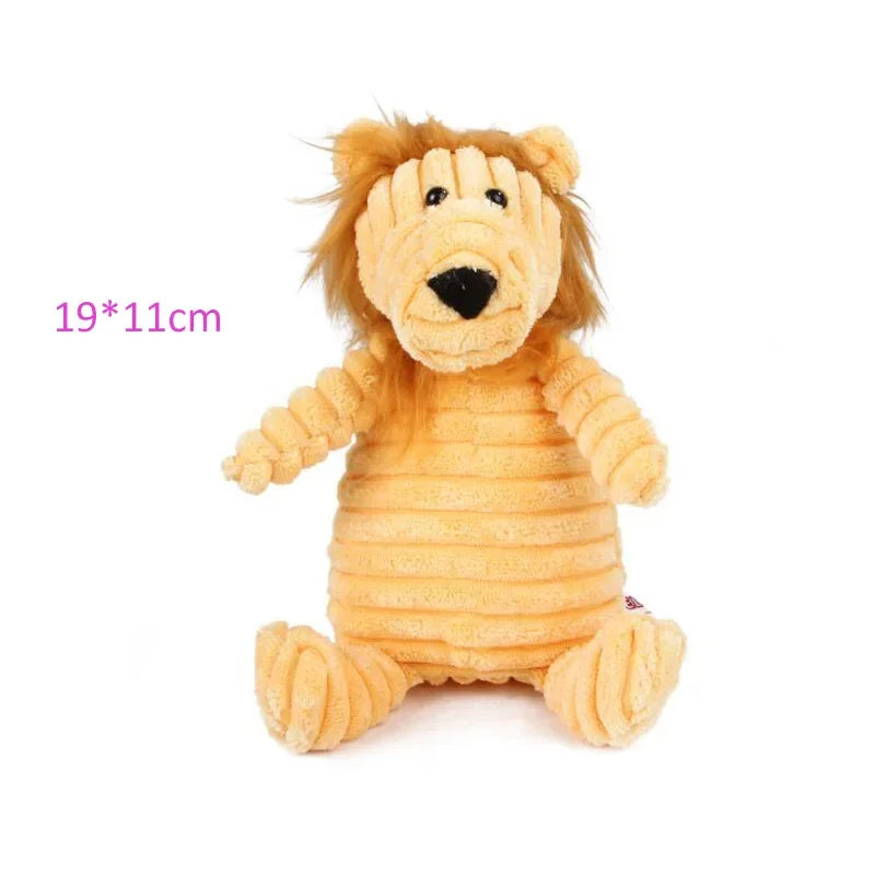 Plush Dog Toy Animals Shape Bite Resistant