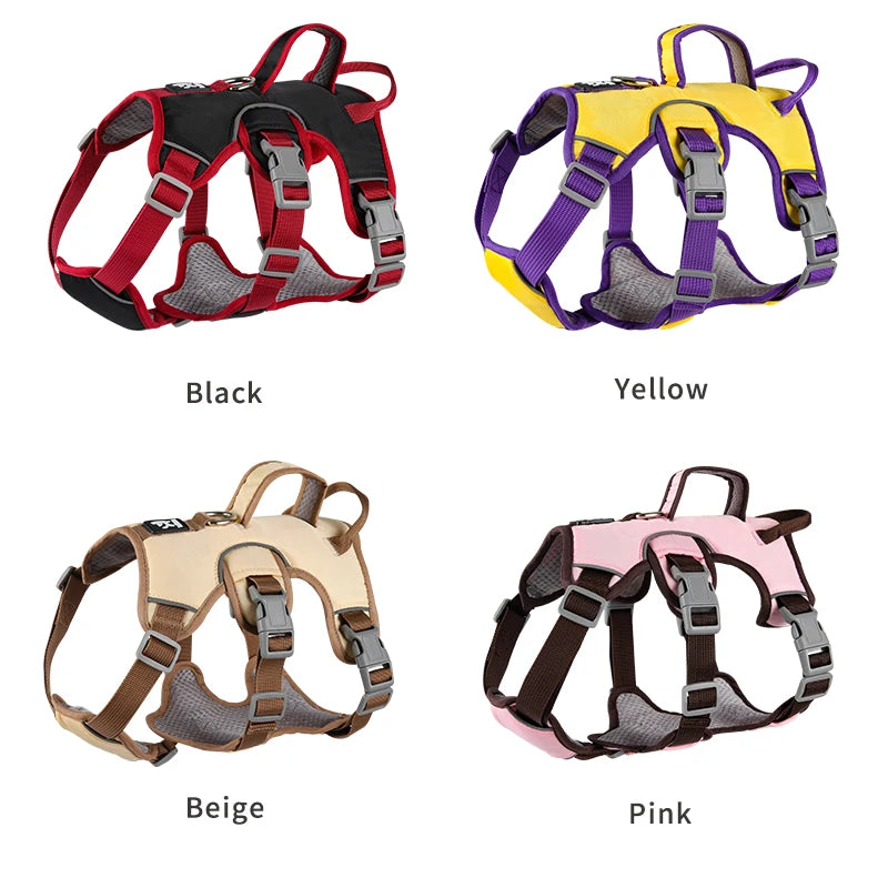 Adjustable Dog Harness for Small Large Dogs