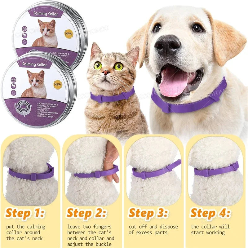 Dog Calming Pheromone Collar cat Relieve Anxiety