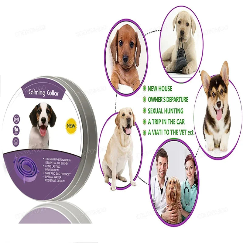 Dog Calming Pheromone Collar cat Relieve Anxiety