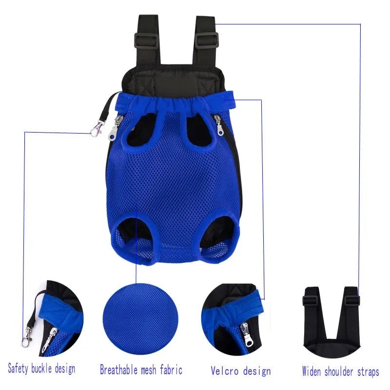 Asjustable Pet Dog Carrier Backpack