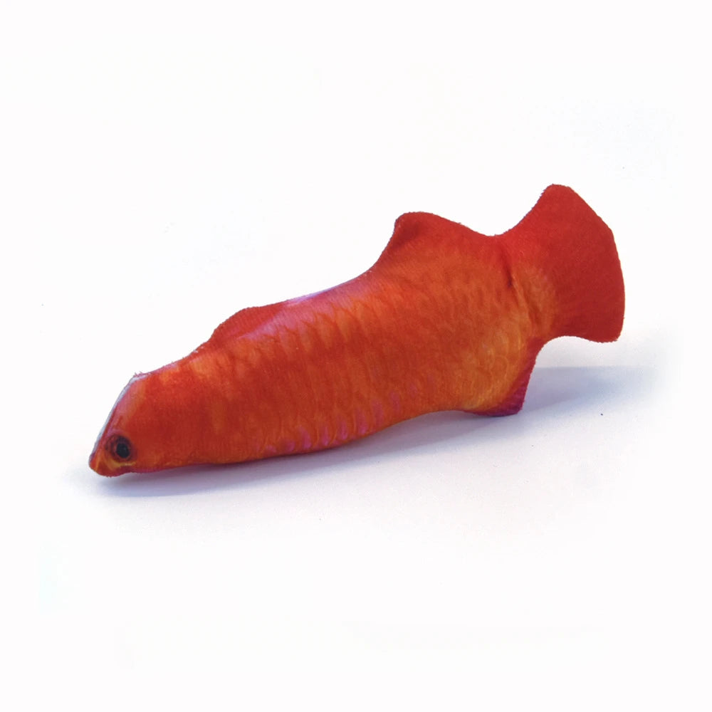 Cat Toy Training Entertainment Fish Plush