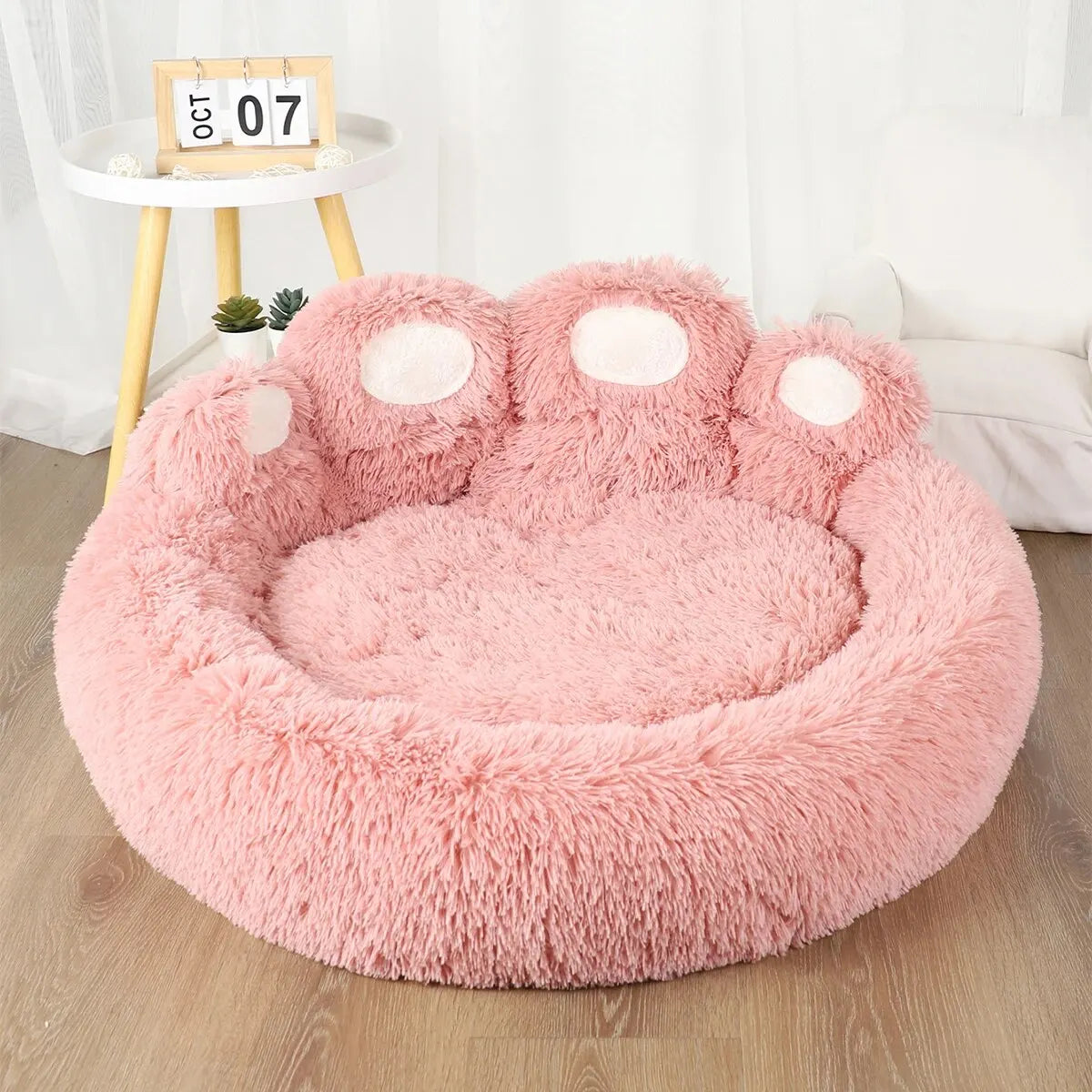 Pet Sleeping Beds For Small Medium Large Soft Fluffy Cushion Dog Bed