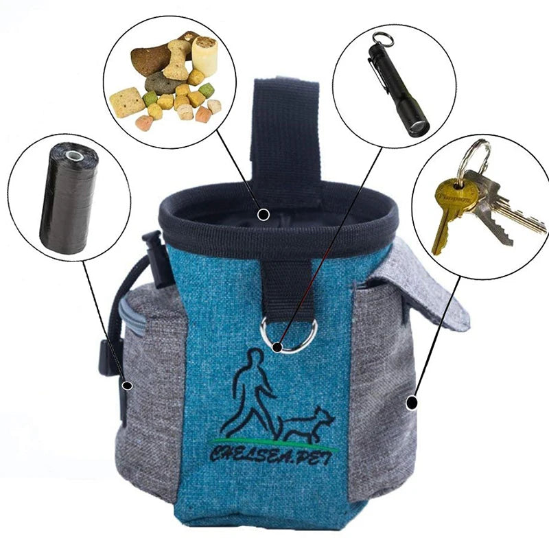 Outdoor Dog Trainings Bag Durable Poly 8 Colors