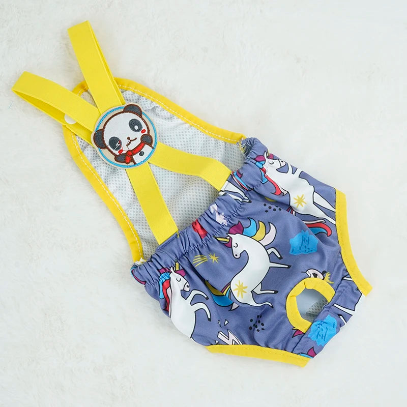 Cartoon Print Pet Dog Shorts