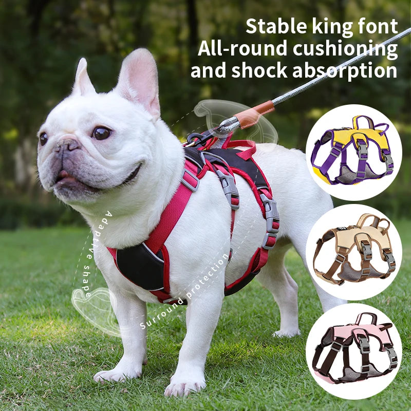 Adjustable Dog Harness for Small Large Dogs