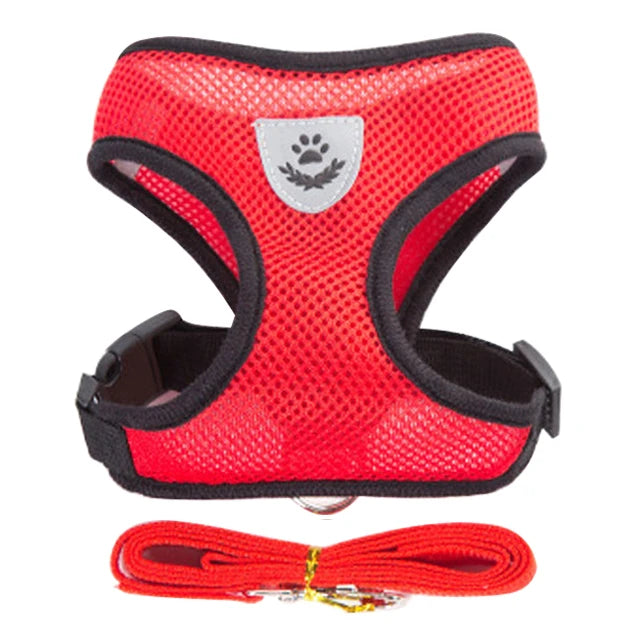 Reflective Breathable Mesh Dog Harness