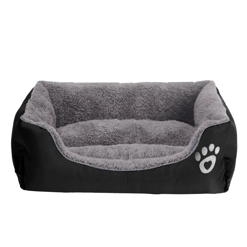 Dog Sofa Bed Large Square Plush Nest for Small Medium Dogs Pet Supplies