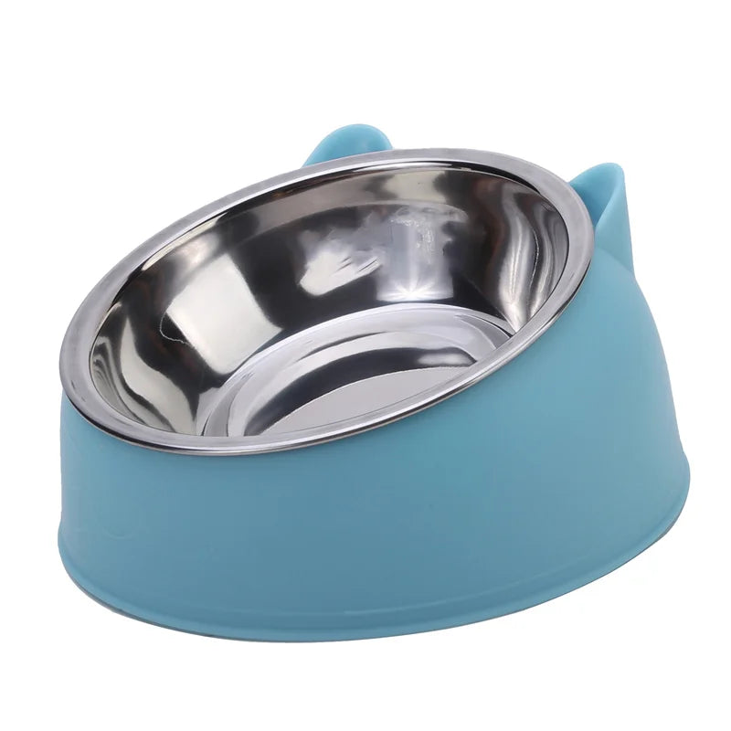 100ML Cat Dog Bowl 15 Degrees Raised Non Slip