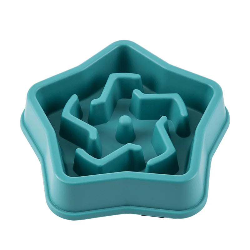 Pet Cat Dog Slow Food Bowl