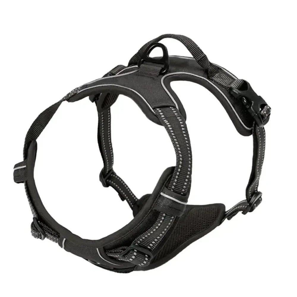 Reflective Adjustable Breathable Vest Chest Strap for Small Medium Large Dogs