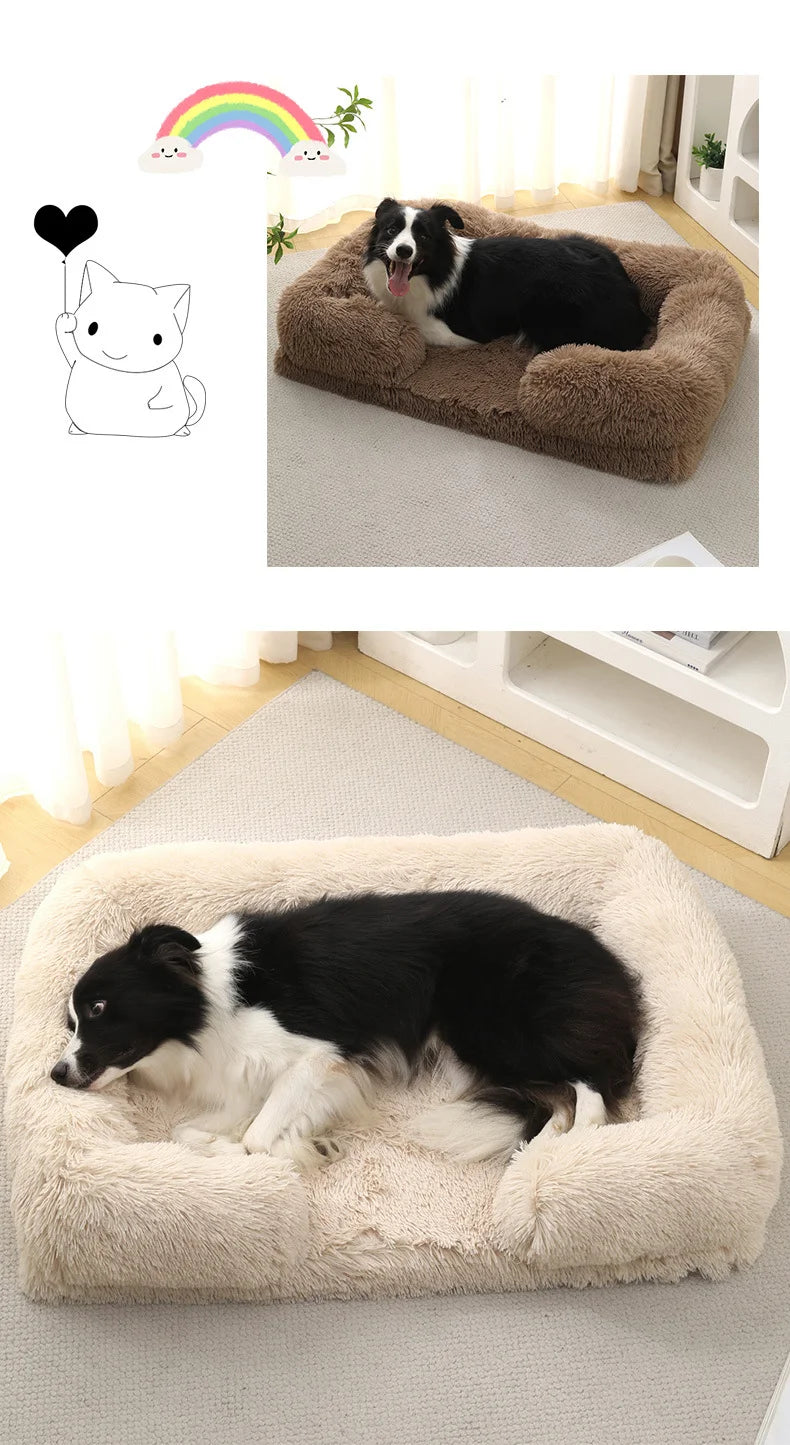 Dog Sleeping Bed Sofa Removable Pad Dog Small Large