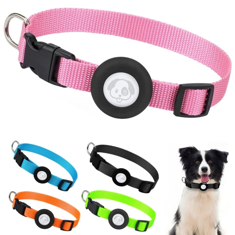 Dog Airtag Collar Nylon Pet Cat