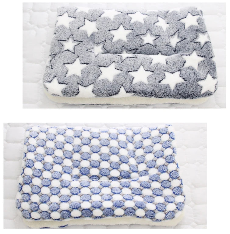 Soft Flannel Pet Blanket puppy Sleeping Cover Towel cushion for small Medium large dogs