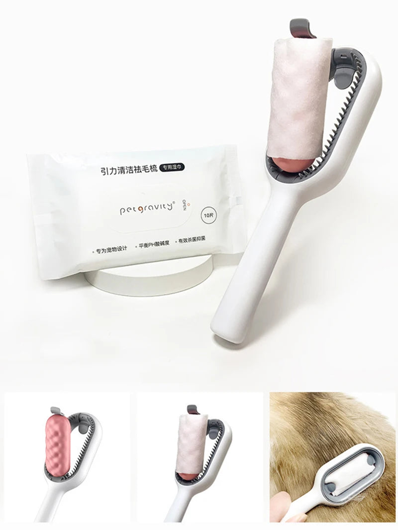 Double Sided Hair Removal Brushes for Cat Dog