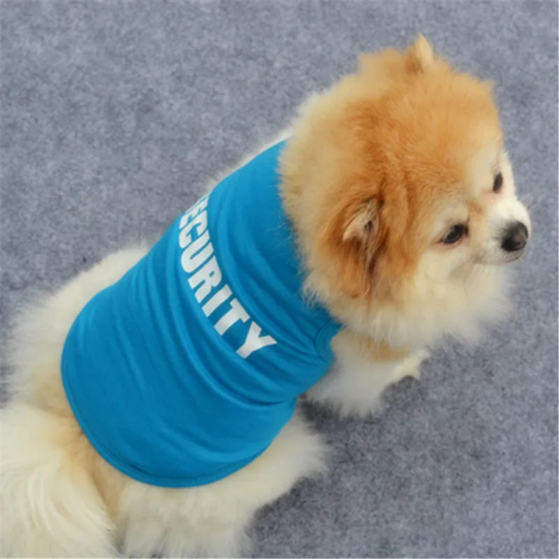 Security Clothing for Dogs Summer