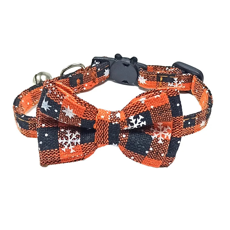 Dog Collar With Sash Small Bell For Cats