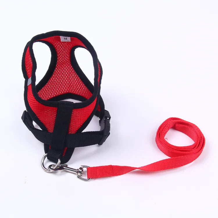 Reflective Breathable Mesh Dog Harness