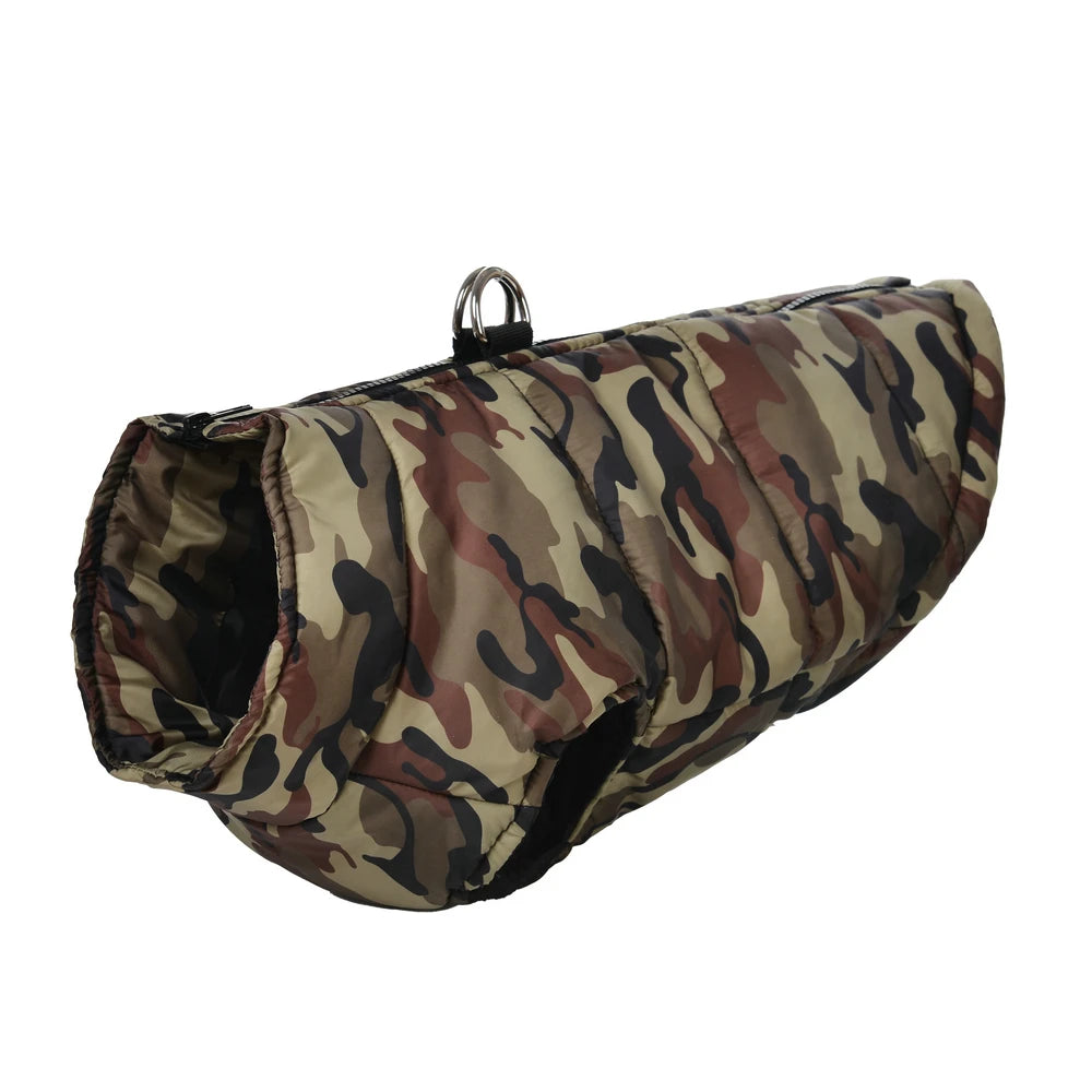 Camouflage Dog Clothes For Medium Large Dogs Waterproof