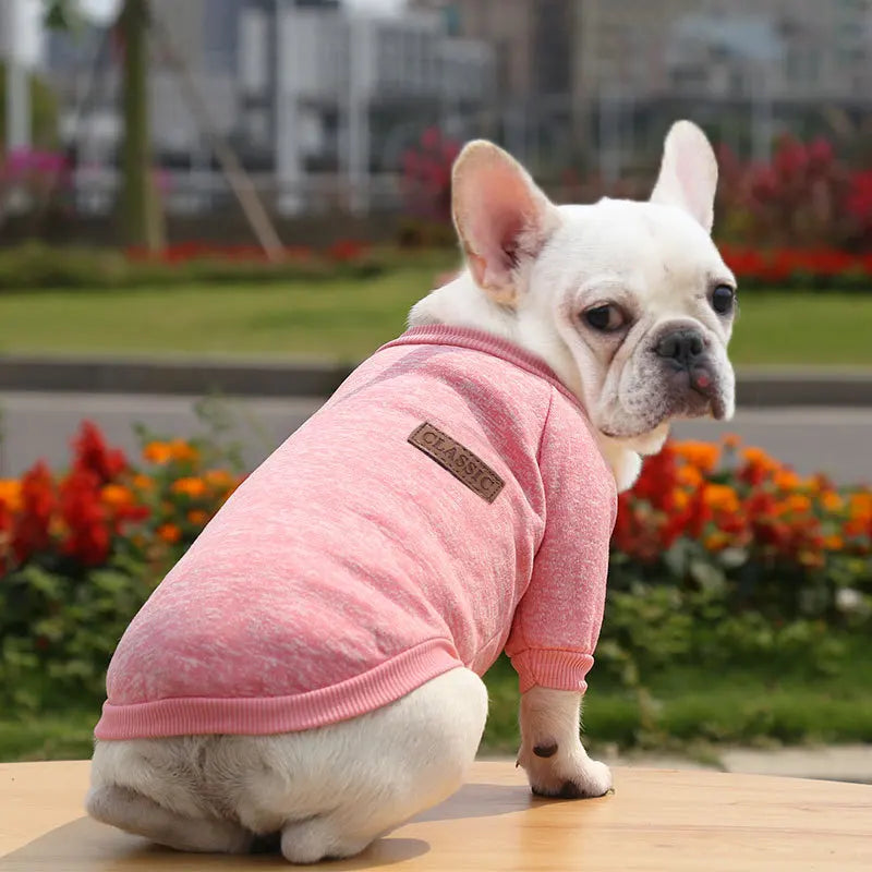 Dog Warm Sweatshirt Spring Autumn Winter