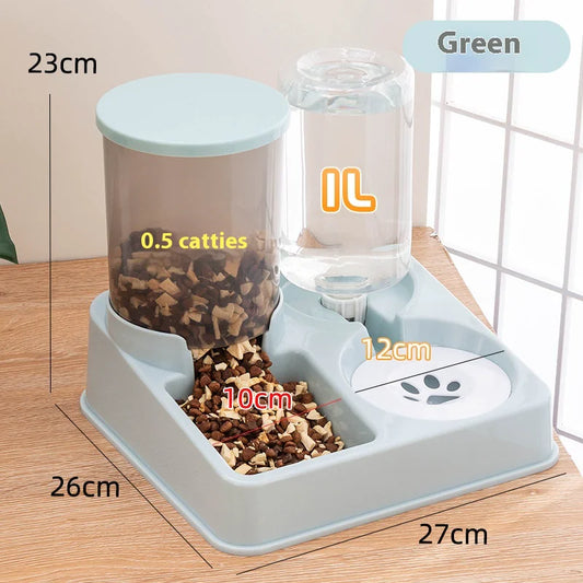 Automatic Pet Feeder Water Dispenser Integrated